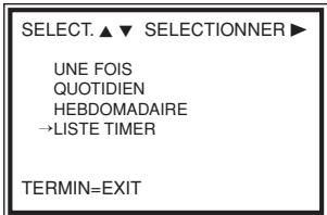 PHILIPS 14PV415BLARGENT - Vérification, changement ou suppression d'un enregistrement programmé (TIMER) - 1