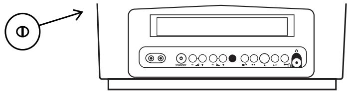 PHILIPS 14PV415BLARGENT - Avant de l'appareil - 1