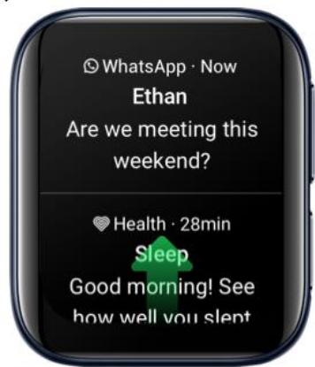 OPPO watch rose 41mm - Utilisation tactile - 1
