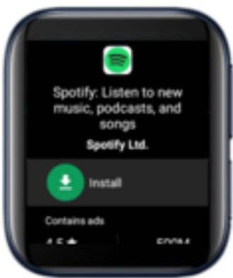 OPPO watch rose 41mm - Comment télécharger les applis ? - 4