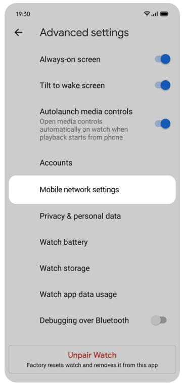 OPPO watch rose 41mm - Configuration - 2