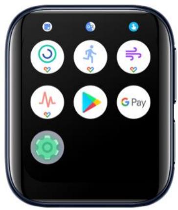 OPPO watch rose 41mm - Fonctions des boutons - 3