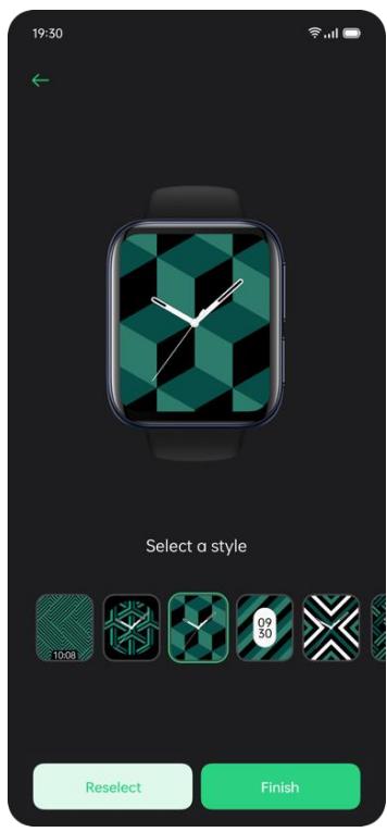 OPPO watch rose 41mm - Cadran de montre assorti aux équipements IA - 4
