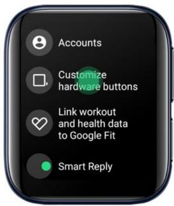 OPPO watch rose 41mm - Fonctions des boutons - 5