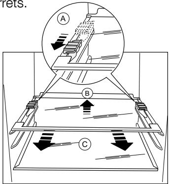 ELECTROLUX ARA29291S - Arrêts pour clayettes - 1