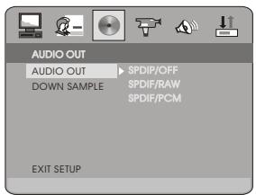 PROLINE MDVD60 - Configuration AUDIO - 1