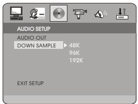 PROLINE MDVD60 - Configuration AUDIO - 2