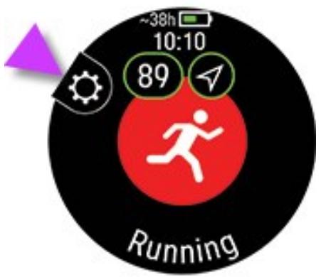POLAR VANTAGE V2 VERT - Démarrer une session d'entraînement multisport - 1