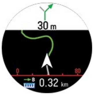 POLAR VANTAGE V2 VERT - LANCEZ Une SEANCE d'entrajnement avec un itinéraire KOMOOT - 2
