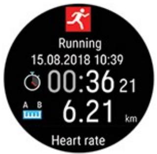 POLAR VANTAGE V2 VERT - Résumé de l'entrajinement après l'entrajinement - 1