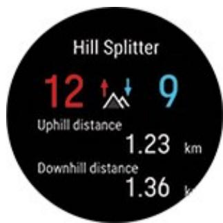 POLAR VANTAGE V2 VERT - Résumé HILL splitter - 1