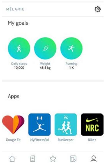 NOKIA BODY NOiRE - Connexion à nike+ - 1