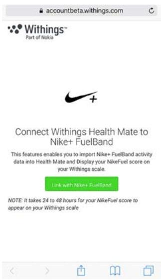 NOKIA BODY NOiRE - Connexion à nike+ - 3