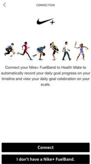NOKIA BODY NOiRE - Connexion à nike+ - 2