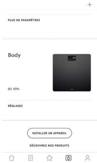 NOKIA BODY NOiRE - Changement des piles - 1