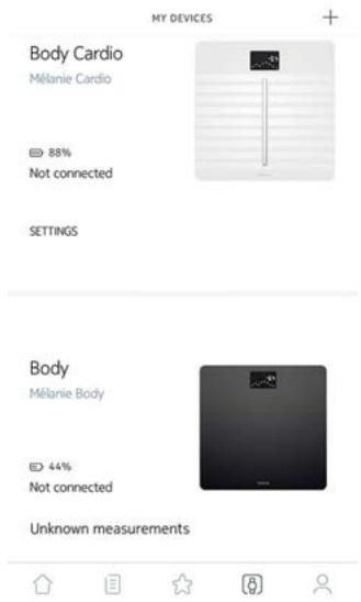 NOKIA BODY NOiRE - Récupération des mesures non attribuées - 1