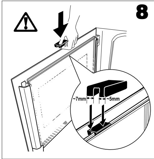 FAURE FYB761XL - Le sens d'ouverture de la porte de ce four ne peut pas être changé. - 1