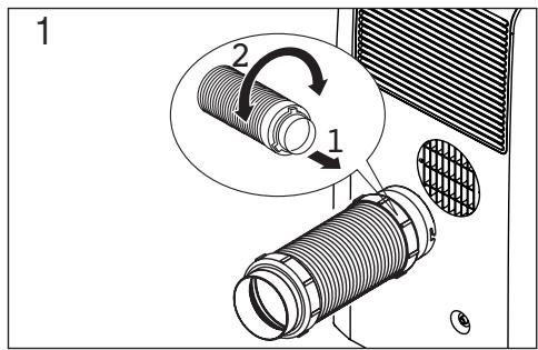 DELONGHI PAC WE 18 ECO - Climatisation sans installation - 1
