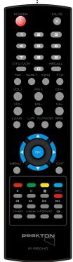 PEEKTON PK 1860 TNT HD - Utilisation de la télécommande - 3