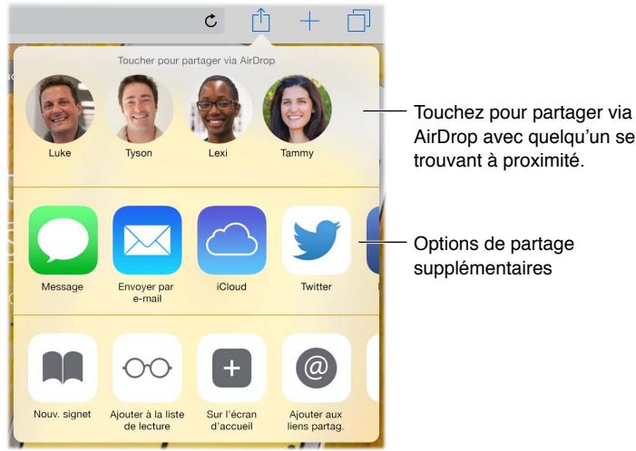APPLE IPAD AIR 2 128 WIFI OR - Liens partagés et abonnements - 2