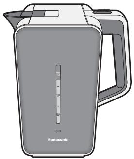 PANASONIC NC-ZK1VX - Retirez la bouilloire de la base de puissance et versez l'eau. - 1