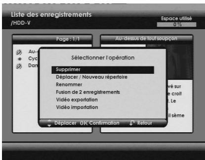 SAGEM DVR-6280T - Sélectionner plusieurs enregistrements - 1