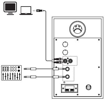 EDIFIER HIFIMR4 - Connect to audio sources - 1
