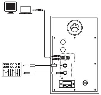 EDIFIER HIFIMR4 - Connexions - 2