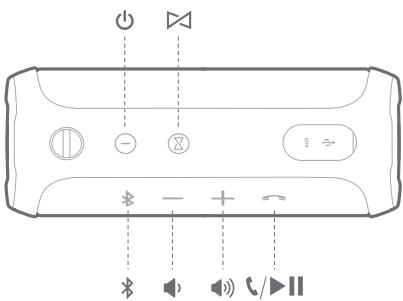 IBL _FLIP 3 GRiS - Buttons - 1