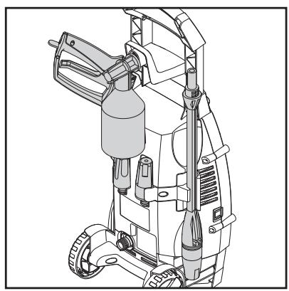 NILFISK C100.5-5 - Rangement des accessoires - 2