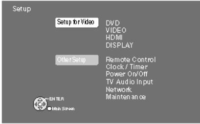 PANASONIC SC-PTX7EGC - Setup: - 1