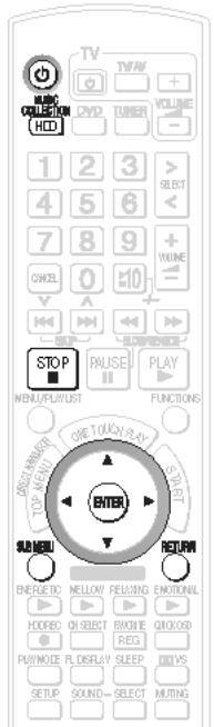 PANASONIC SC-PTX7EGC - Méthode d'ajout des titres (exemple) - 2