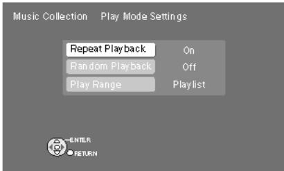 PANASONIC SC-PTX7EGC - Appuyez sur [PLAY MODE]. - 1