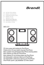 BRANDT BMX-GS1 - Contenu de la boite - 4