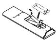 BRANDT BMX-GS1 - Mise en PLACE des PILES - 2