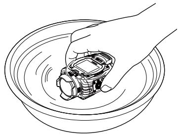 RICOH PACK WG-M1 ORAN+3AC - Précautions à prendre après avoir utilisé l'appareil dans l'eau - 1