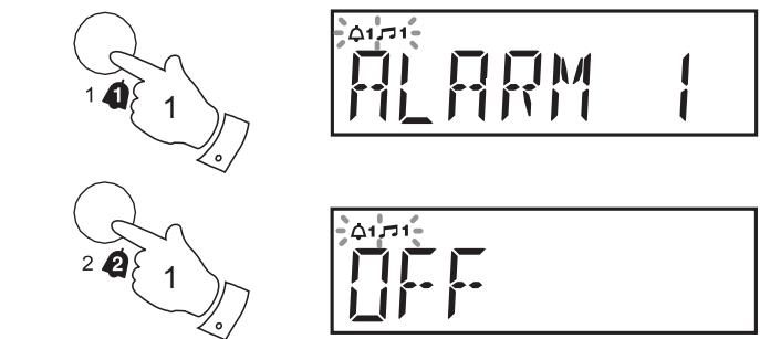 ROBERTS ORTUS2 - Activer ou désactiver les alarmes - 1