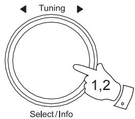 ROBERTS ORTUS2 - Sélection d'une station - DAB - 3