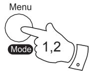 ROBERTS ORTUS2 - Réglage manuel - DAB - 1