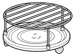 ELECTROLUX EVMSE08X - Conjunt de la reixeta de la graella: - 1