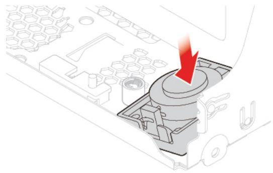 LENOVO M920 - Remplacement du haut-parleur interne - 2