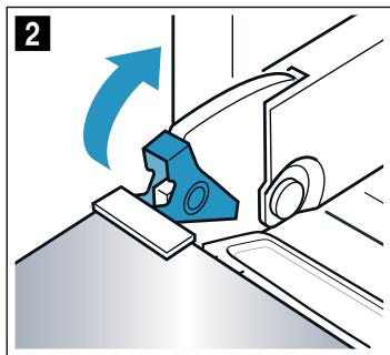 NEFF FourC17DROON - Accrocher la porte de l'appareil - 2
