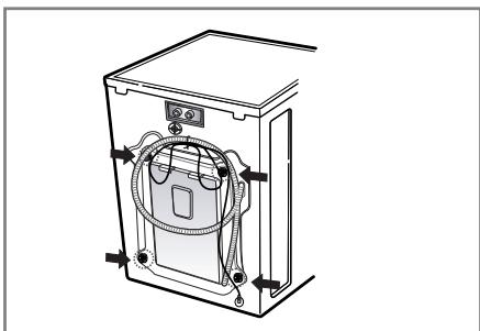 L F12684 - Dépose des vis de bridage - 1