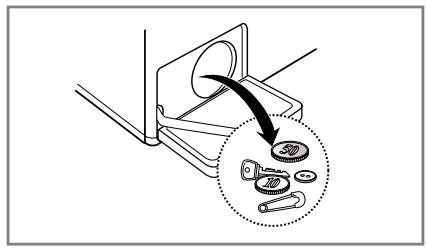 L F12684 - Le filtrde la pompe de vidange - 3