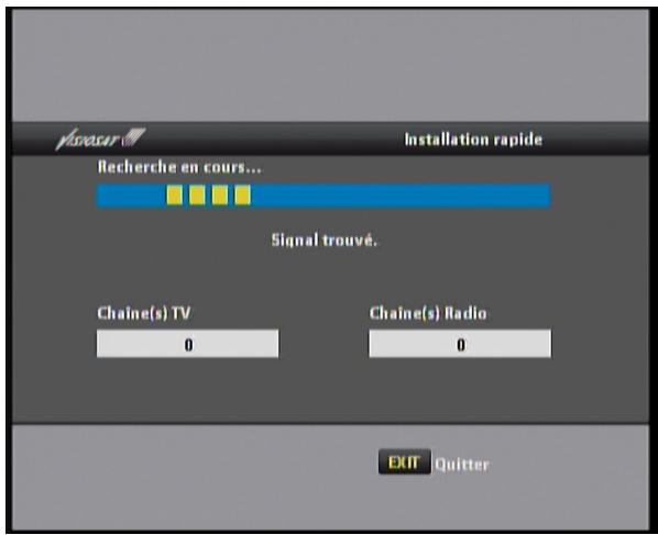 VISIOSAT TVS 7500 - Iv.3 installation rapide des chaînes de la TNT disponibles par satellite avec TNTSAT - 1