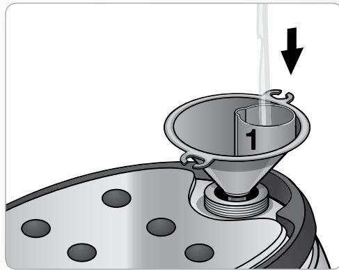 ASTORIA RC390AcO - Remplissage de la chaudière - 1