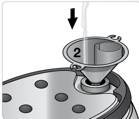 ASTORIA RC390AcO - Remplissage de la chaudière - 2