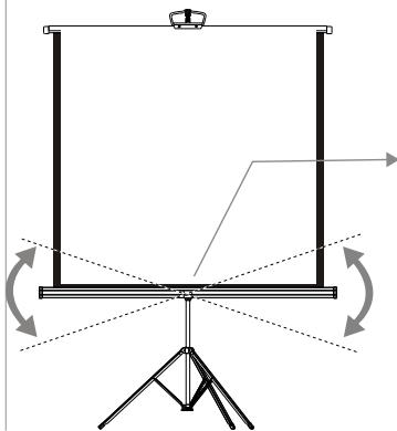 LUMENEREFERENCE ARCADIA 150 - Ajustement de l'écran - 5