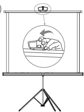 LUMENEREFERENCE ARCADIA 150 - Déploiement de l'écran - 2