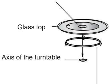 DARTY CMW230FBCB - Names of parts and accessories from the oven - 3